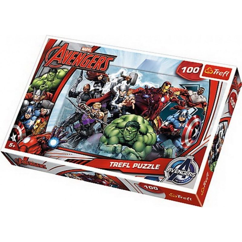 Puzzle Trefl 100 Incepe Atacul Marvel