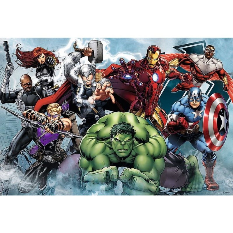 Puzzle Trefl 100 Incepe Atacul Marvel